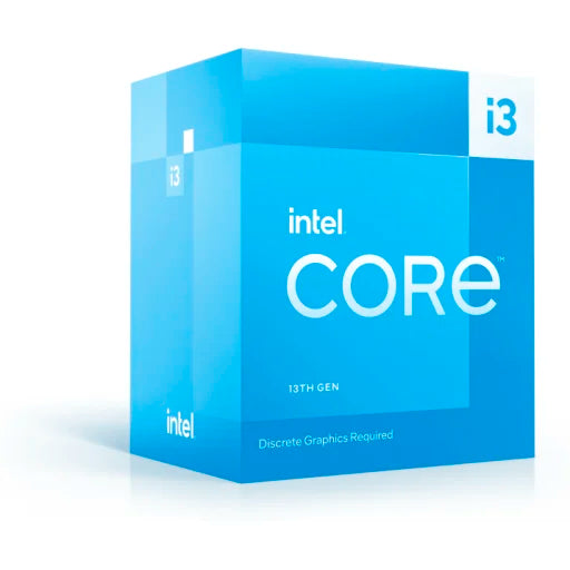 CPU Intel® Core I3-13100F 12Gth 3.40-4.50GHz Turbo 12MB 4 Núcleos LGA1700 SinGrf