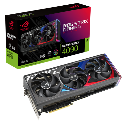 Tarjeta de Video AUS ROG Strix Nvidia® GeForce® RTX™ 4090 24GB GDDR6X, 384-bit, PCI-e 4.0